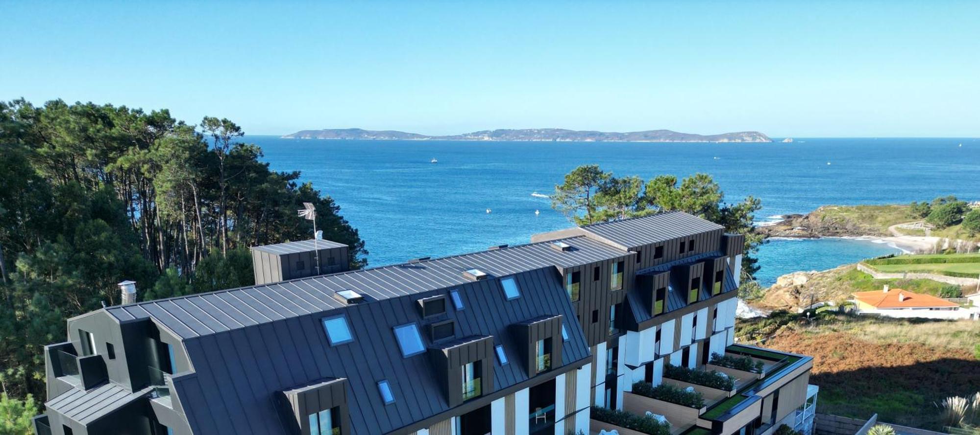 Hotel Piramide Portonovo Eksteriør billede